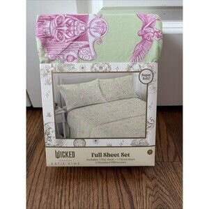 Wicked Katie Kime FULL Sheet Set 4 Pc Set Super Soft